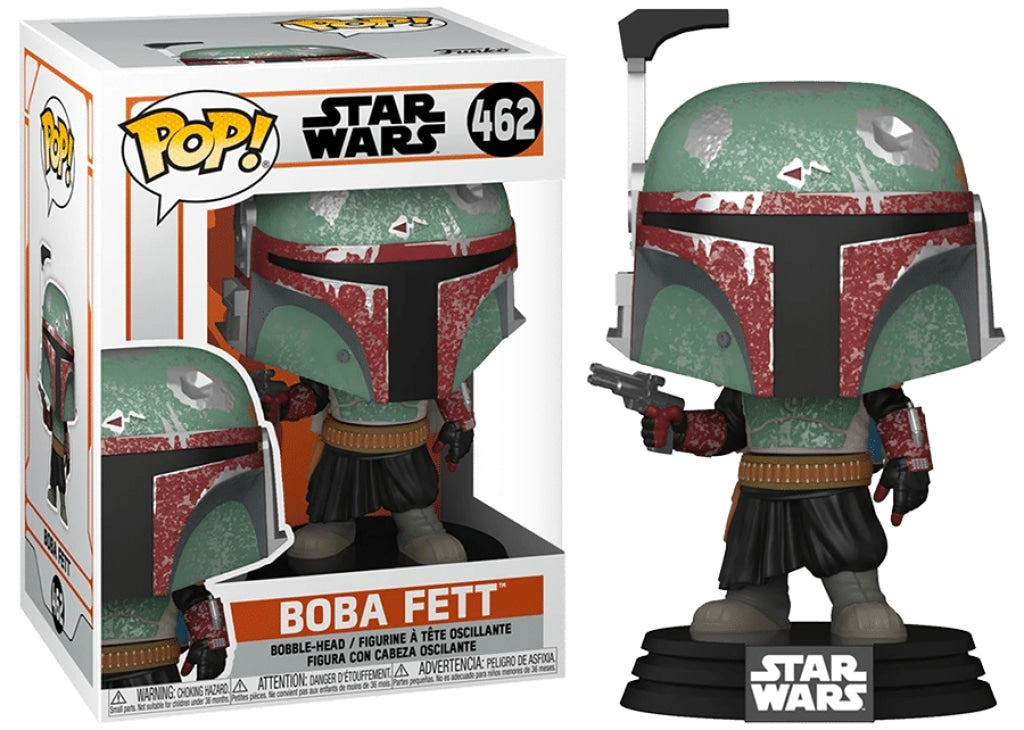 Funko Pop Star Wars: Mandalorian - Boba Fett #462 En Existencia