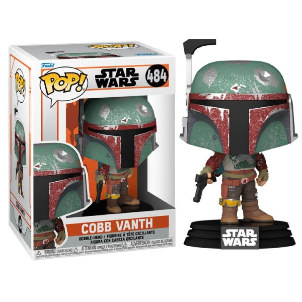 Funko Pop Star Wars: Mandalorian - Cobb Vanth #484 En Existencia