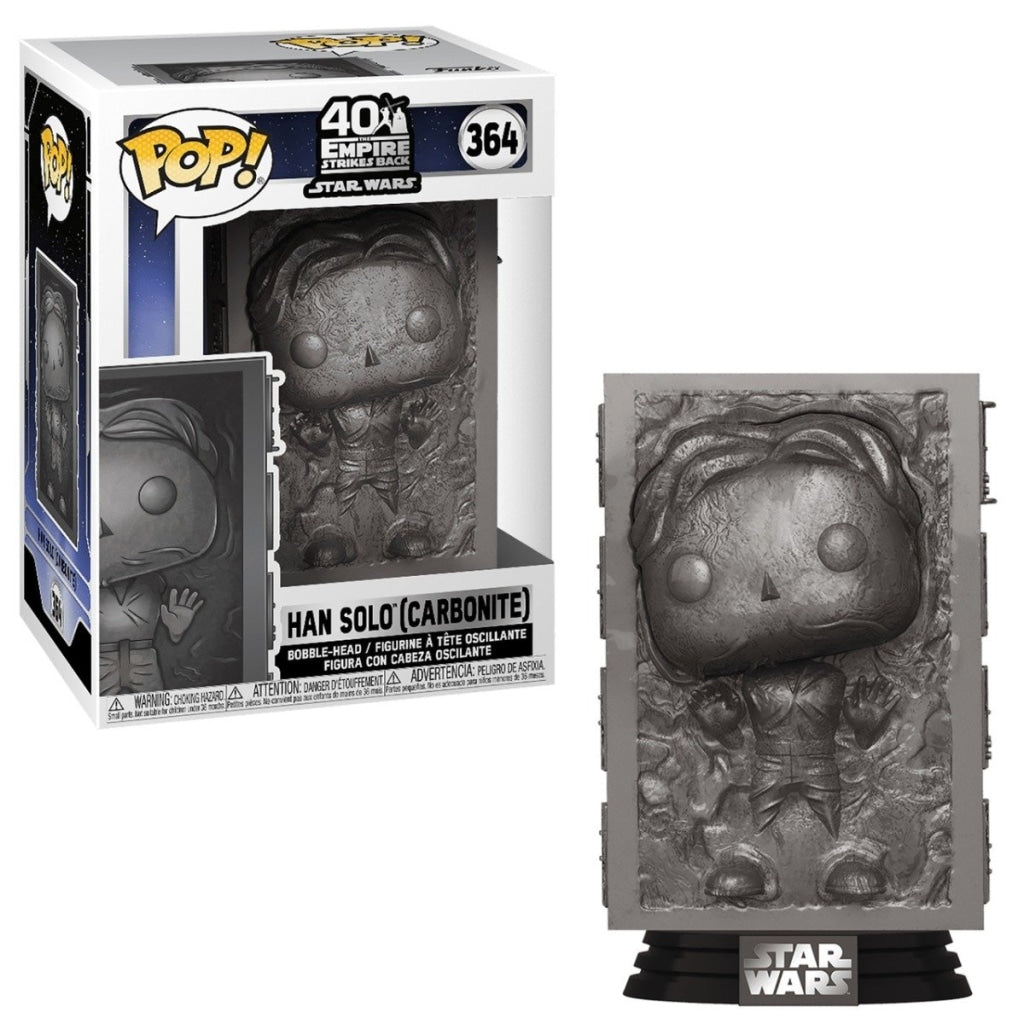 Funko Pop Star Wars: Wars - The Empire Strikes Back Han Solo (Carbonite) En Existencia
