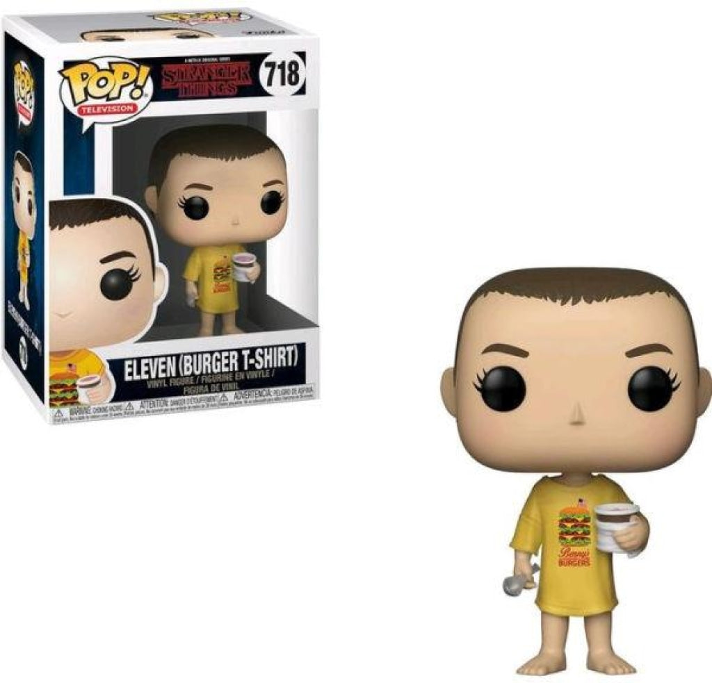 Funko Pop Television: Stranger Things (Season 2) - Eleven (Burger T-Shirt) #718 En Existencia