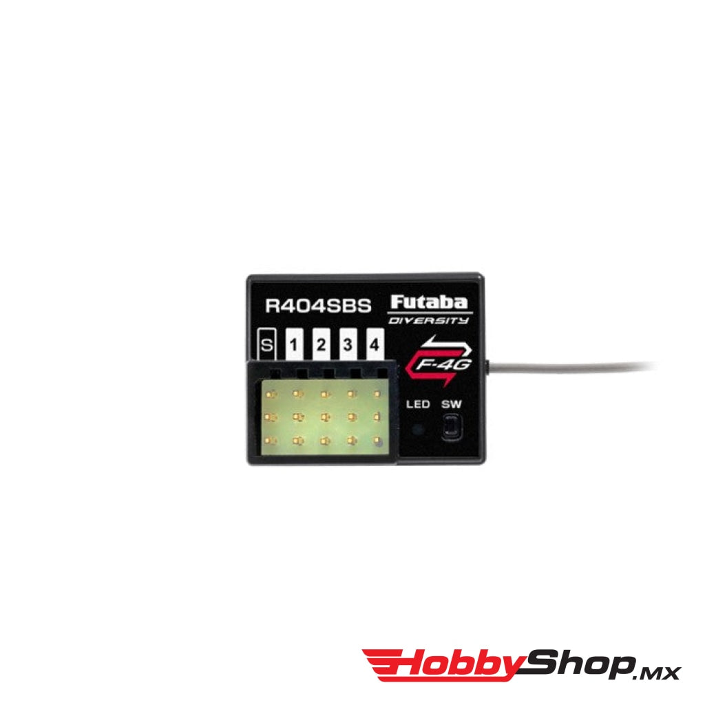 Futaba - R404Sbs Sr/T-Fhss/S.bus2 F-4G Telemetry Receiver En Existencia