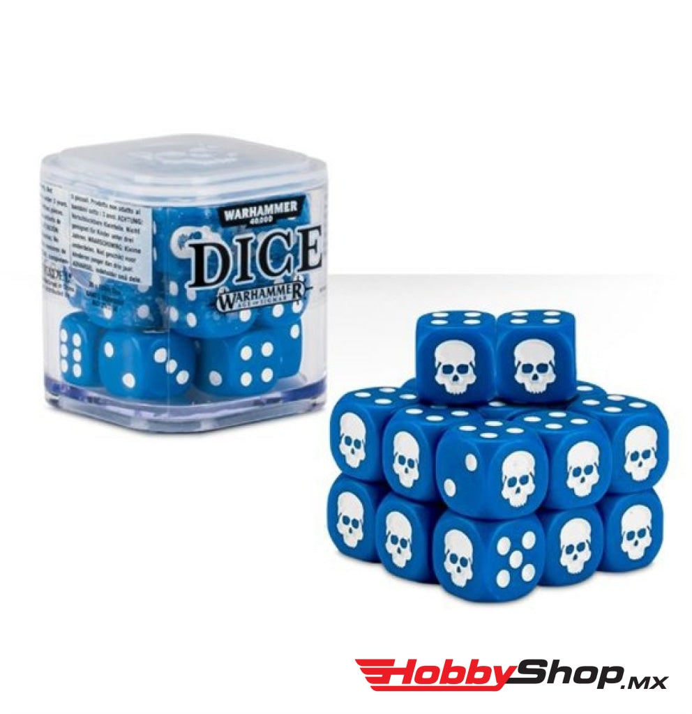 Games Workshop - Citadel 12Mm Dice Set 20 Blue En Existencia