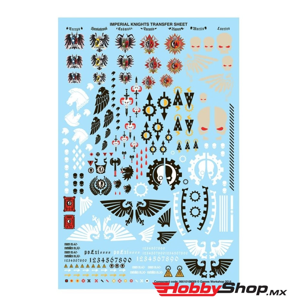 Games Workshop - Imperial Knights: Knight Questoris En Existencia