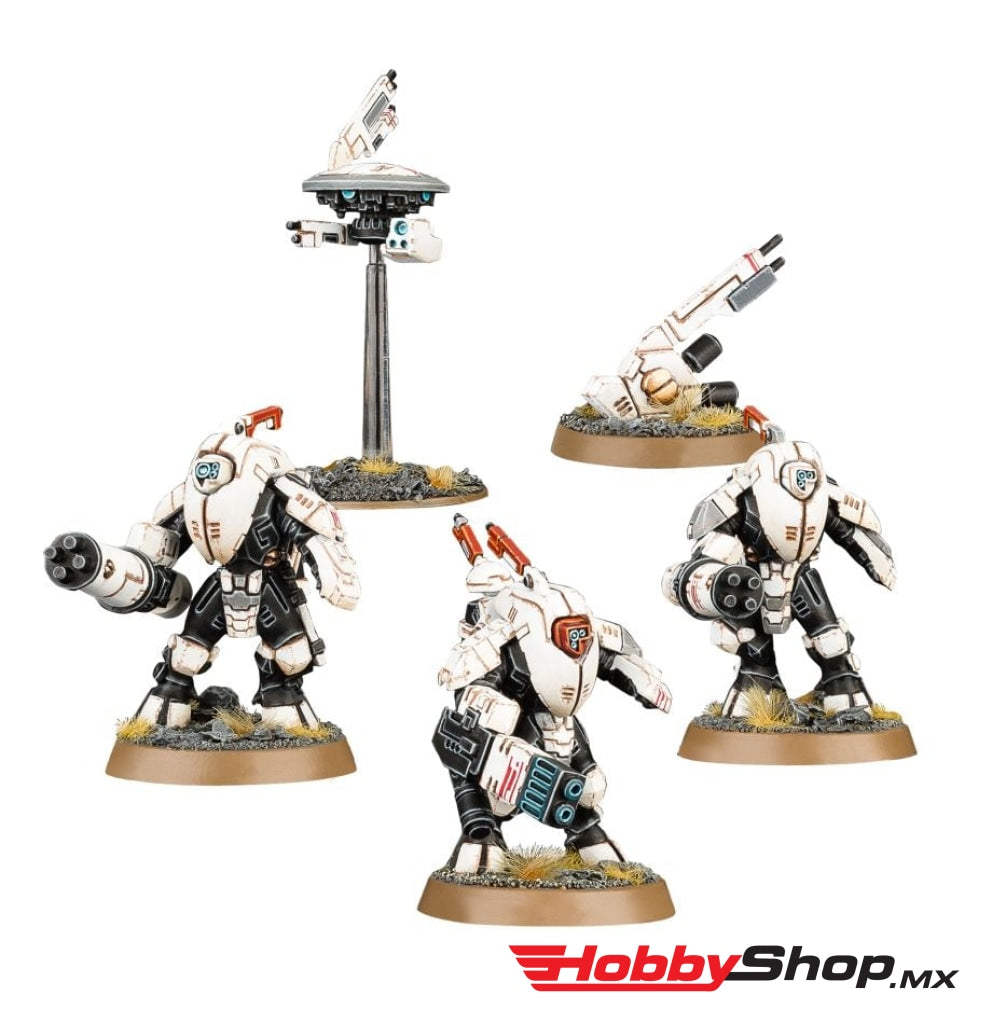 Games Workshop - Tau Empire: Xv25 Stealth Battlesuits En Existencia