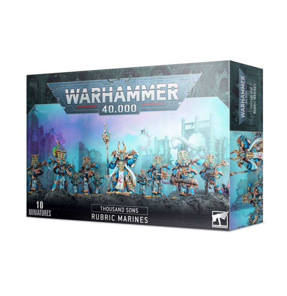 Games Workshop - Thousand Sons: Rubric Marines En Existencia
