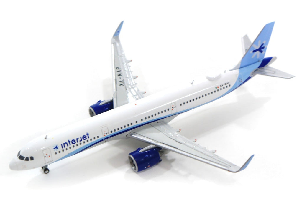 Geminijets - Interjet Airbus A321Neo Xa-Map Escala 1/400 En Existencia