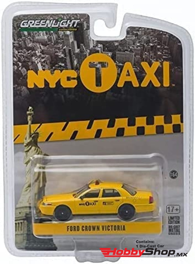 Greenlight - 2011 Ford Crown Victoria Nyc Taxi (Hobby Exclusive) Escala 1:64 En Existencia