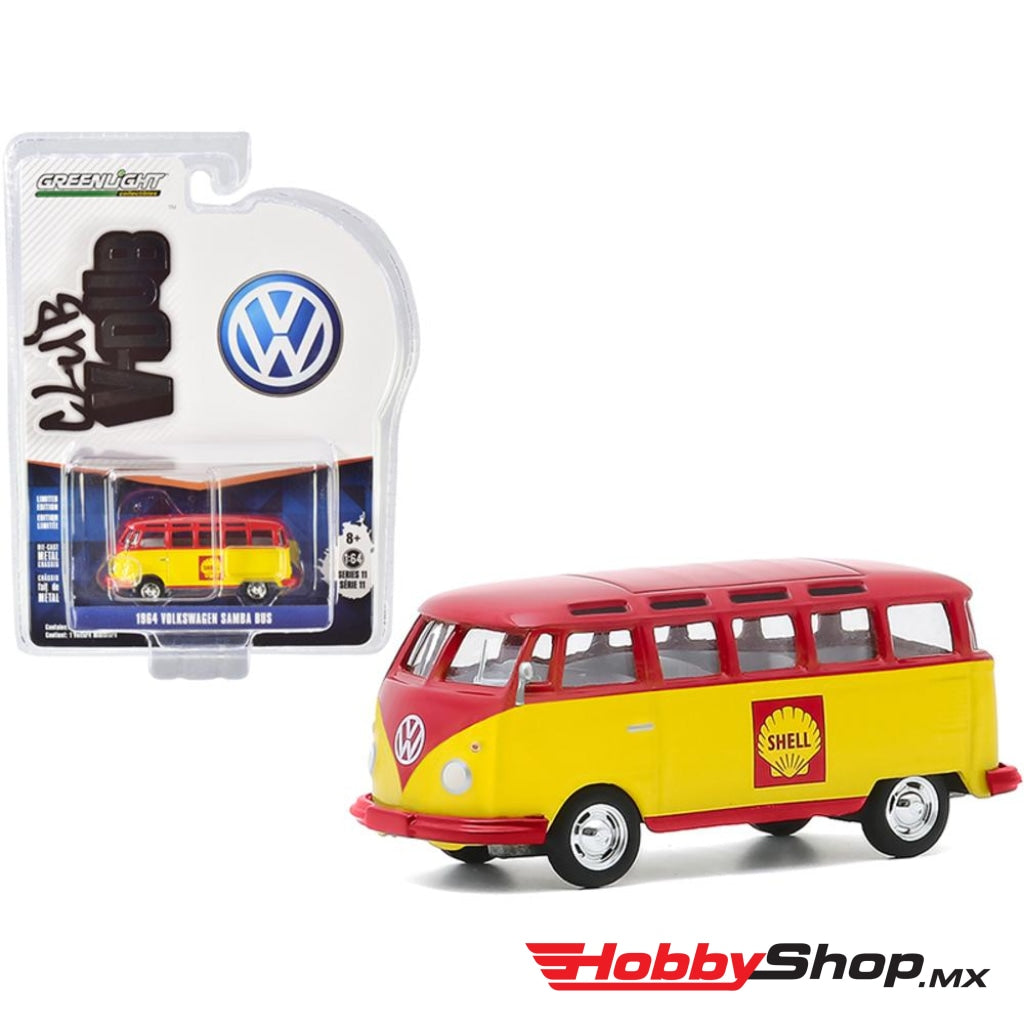 Greenlight - Club V-Dub 1964 Volkswagen Samba Bus Escala 1:64 En Existencia