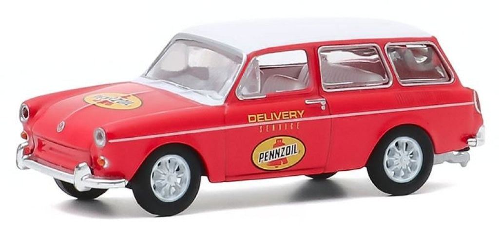 Greenlight - Club V-Dub 1965 Volkswagen Type 3 Squareback Escala 1:64 En Existencia