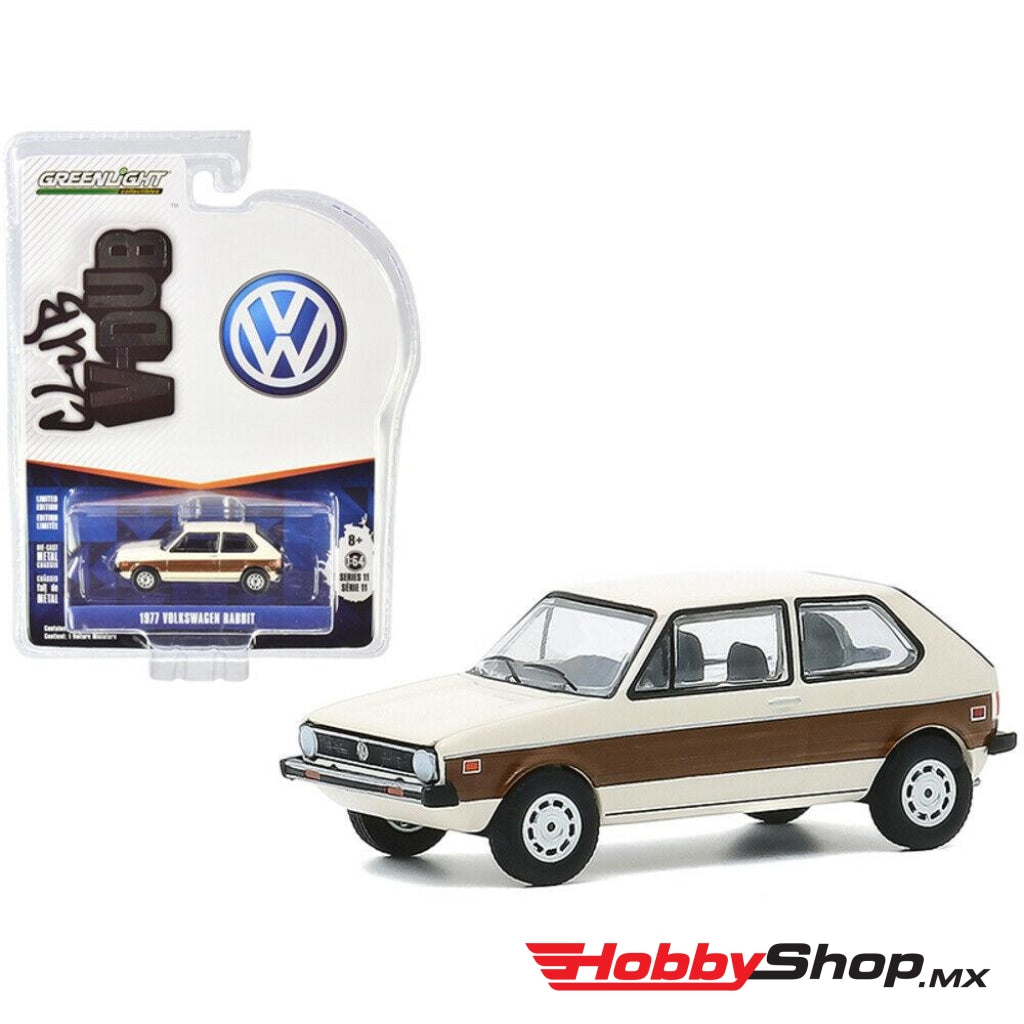 Greenlight - Club V-Dub 1977 Volkswagen Rabbit Escala 1:64 En Existencia