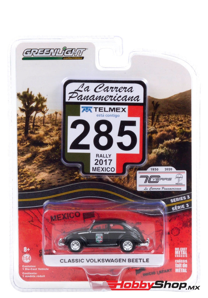 Greenlight - La Carrera Panamericana Series 3 #285 Classic Volkswagen Beetle (La 2017) Solid Pack