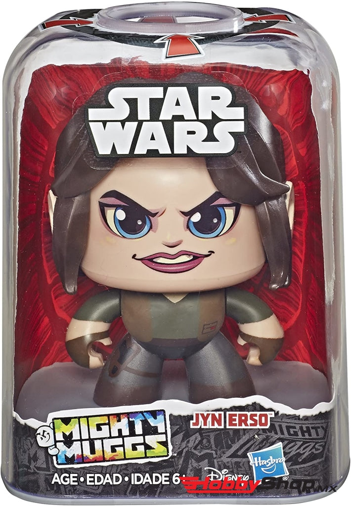 Hasbro - Mighty Muggs Star Wars Jyn Erso #17 En Existencia