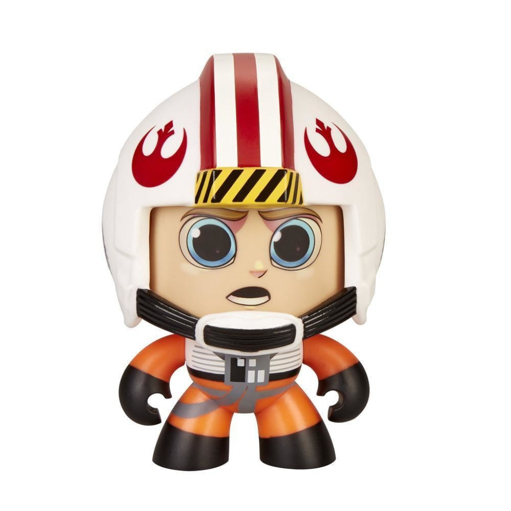 Hasbro - Mighty Muggs Star Wars Luke Skywalker #22 (X-Wing Pilot) En Existencia