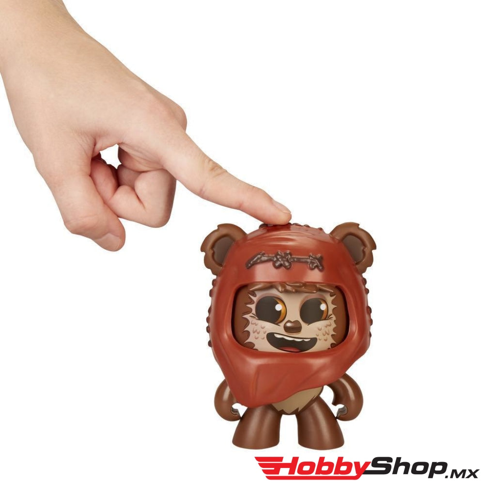 Hasbro - Mighty Muggs Star Wars Wicket The Ewok #20 En Existencia