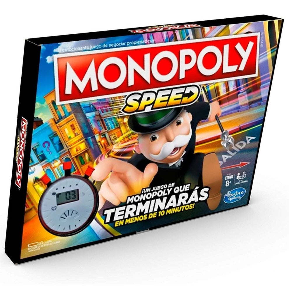 Hasbro - Monopoly Speed En Existencia