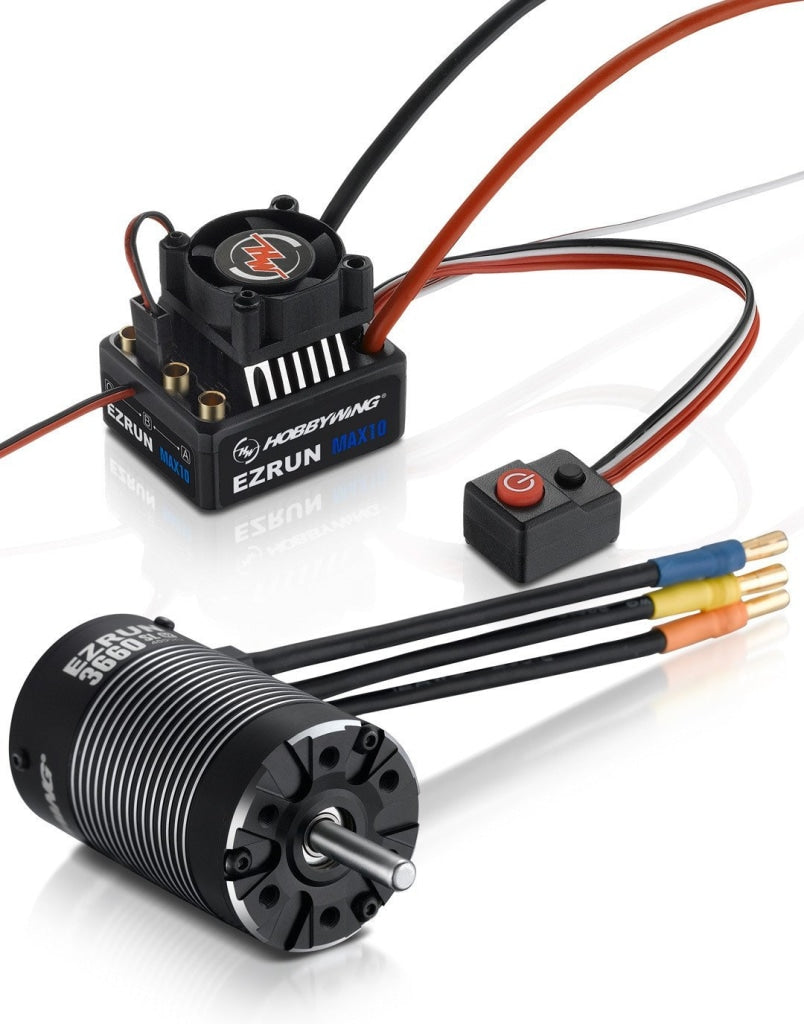 Max10 Esc Combo With 3652Sl 3300Kv Sensorless Motor Hwi38010203 En Existencia