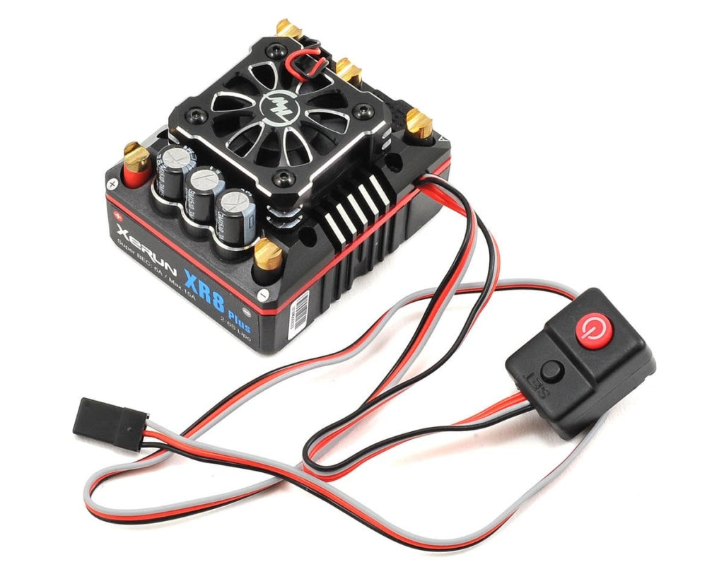 Hobbywing - Xerun Xr8 Plus 1/8 Competition Sensored Brushless Esc En Existencia