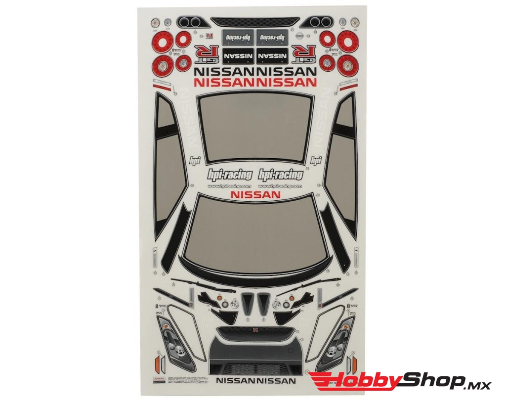 Hpi Racing - Nissan Gt-R (R35) Carrocería Transparente 200Mm En Existencia