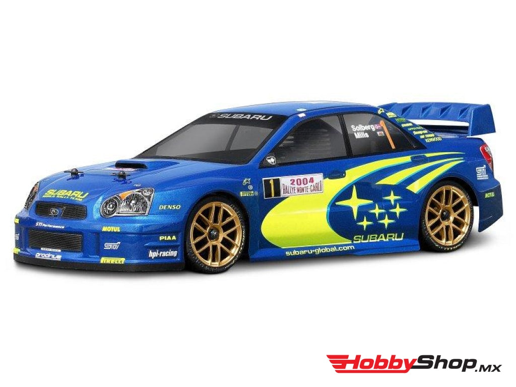 Hpi Racing - Subaru Impreza Wrc 2004 Carrocería Transparente 200Mm Wb 255Mm En Existencia