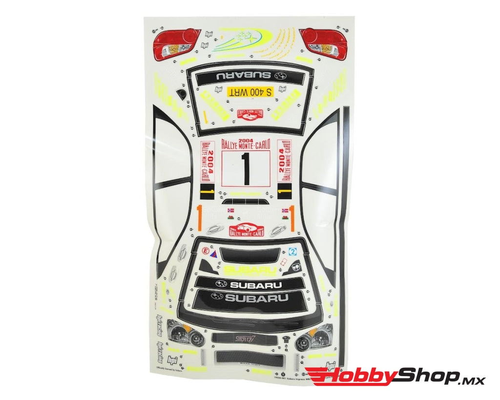 Hpi Racing - Subaru Impreza Wrc 2004 Carrocería Transparente 200Mm Wb 255Mm En Existencia