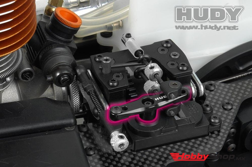 Hudy - Alu Throttle Servo Horn Futaba Savöx 2-Hole 25T V2 En Existencia