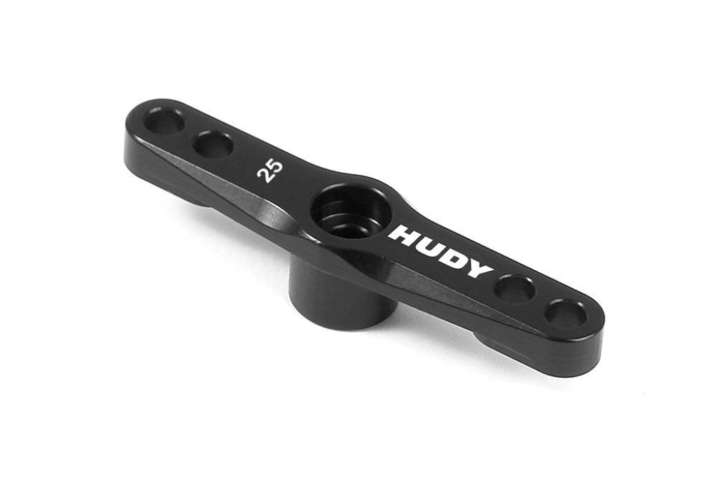 Hudy - Alu Throttle Servo Horn Futaba Savöx 2-Hole 25T V2 En Existencia