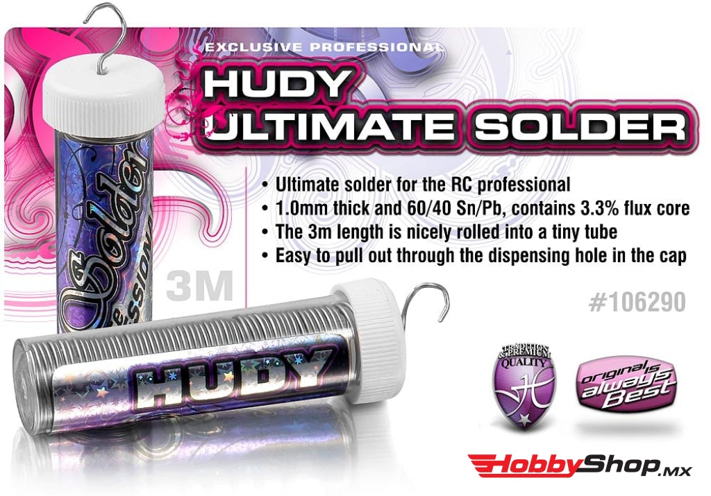 Hudy - Soldadura (3 Metros) En Existencia