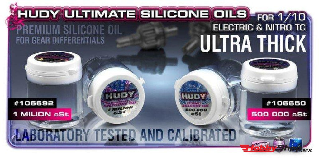 Hudy - Ultimate Silicone Oil 500 000 Cst 50Ml En Existencia