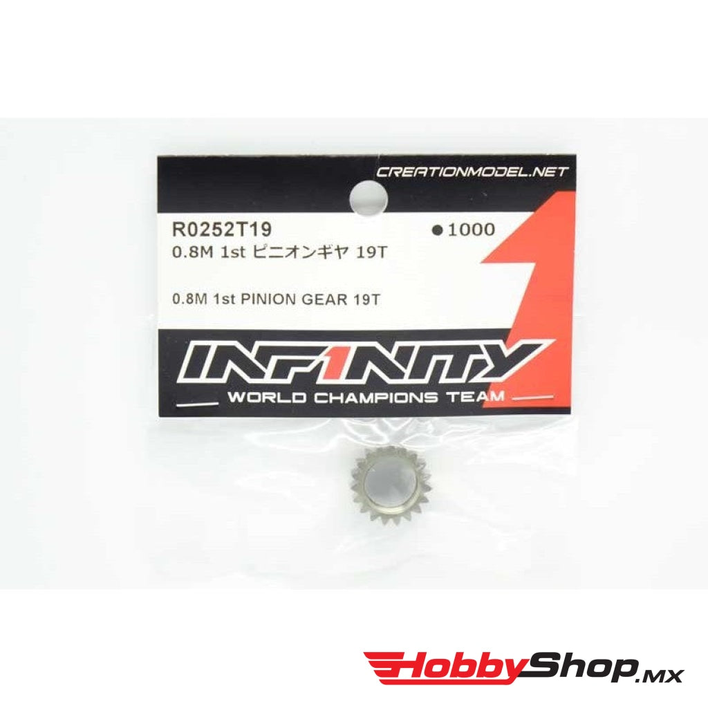 Infinity - 0.8M 1St Pinion Gear 19T (If18-2) En Existencia