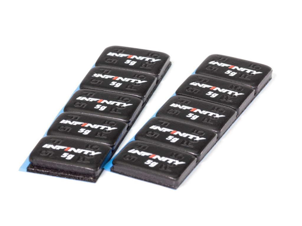 Infinity - Racing Weights (5G / 10Pcs Black) En Existencia