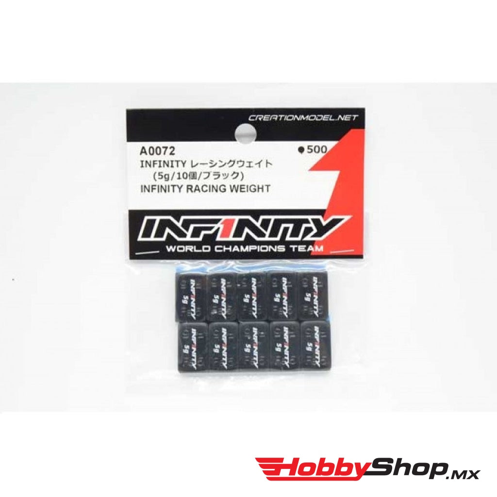 Infinity - Racing Weights (5G / 10Pcs Black) En Existencia
