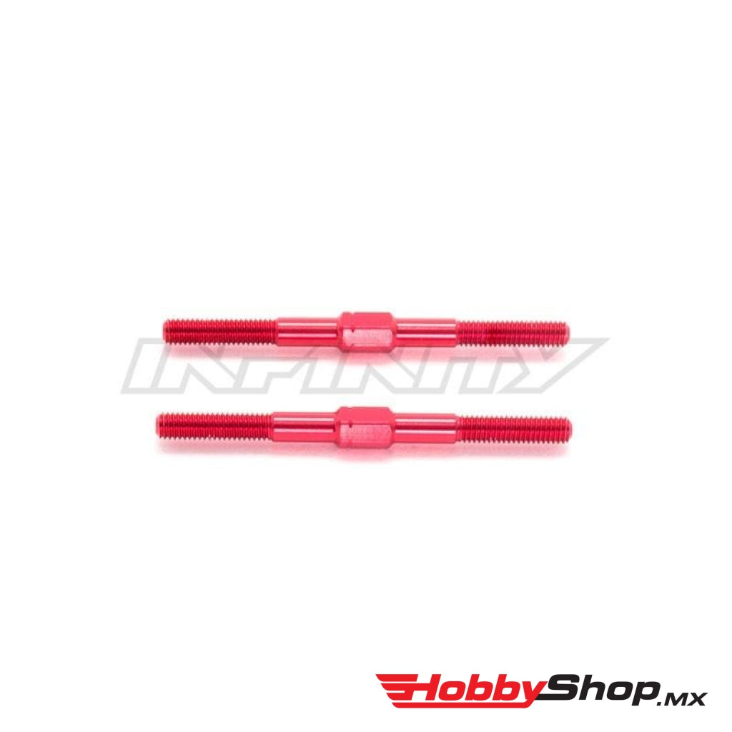Infinity - Tensor De Aluminio M3X42Mm (Rojo / 2 Piezas) En Existencia