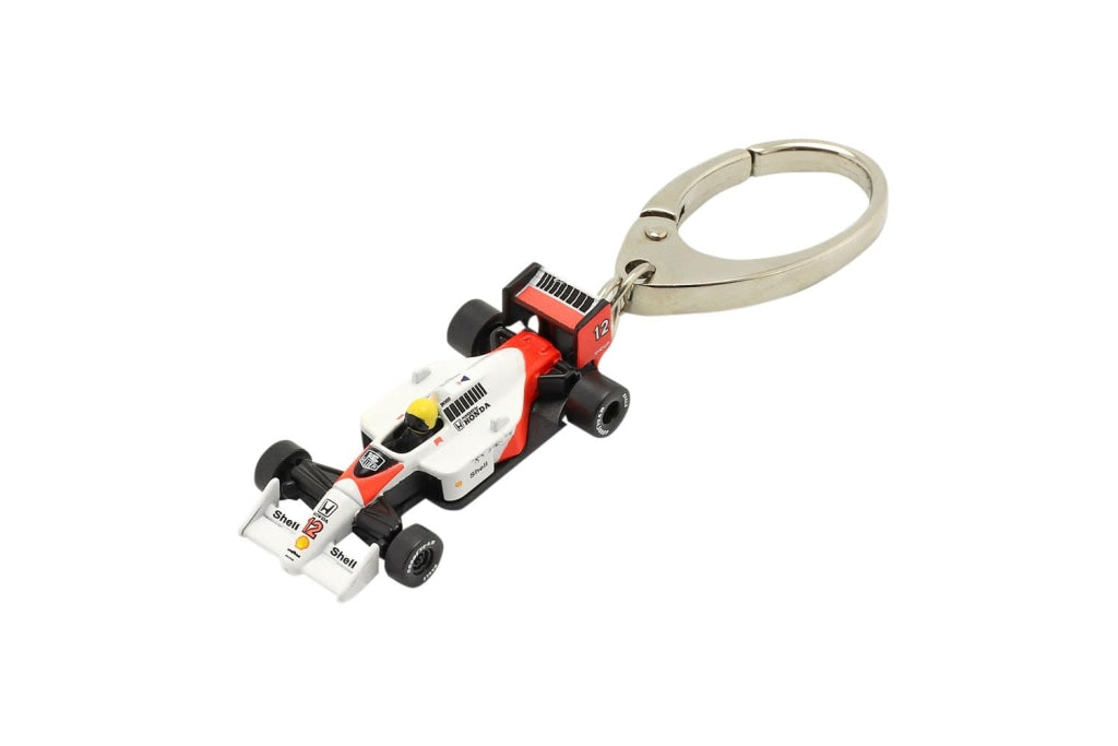 Ixo Models - Ayrton Senna Llavero Mclaren Mp4/4 #12 Fórmula 1 Campeón Mundial 1988 En Existencia