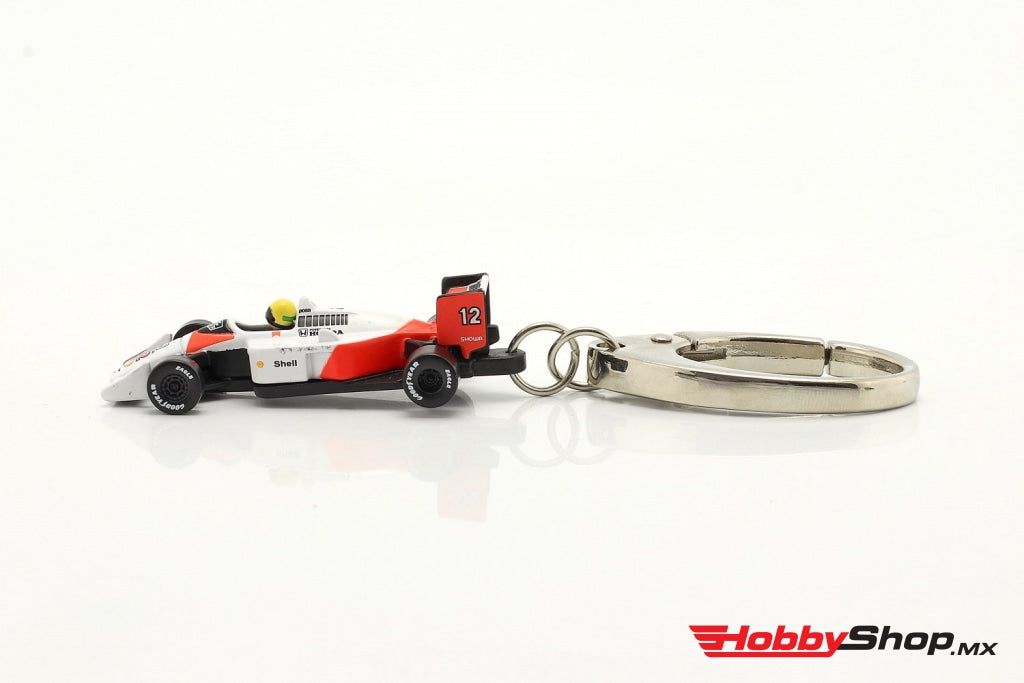 Ixo Models - Ayrton Senna Llavero Mclaren Mp4/4 #12 Fórmula 1 Campeón Mundial 1988 En Existencia
