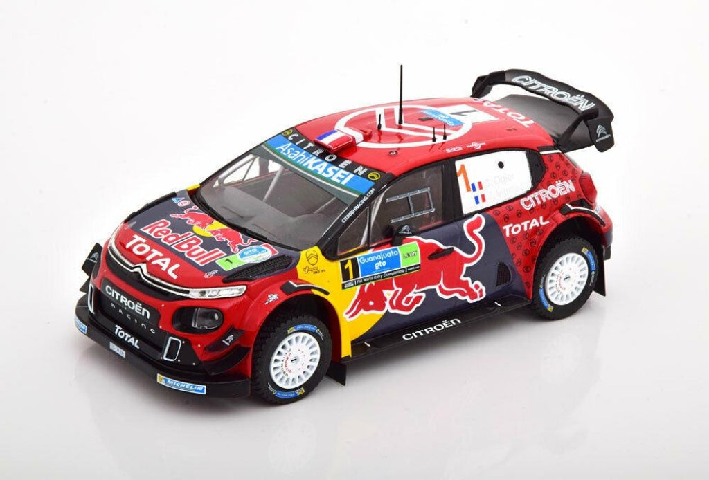 Ixo Models - Citroen C3 Wrc #1 Ganador Rallye México 2019 Ogier Ingrassia Escala 1:24 En Existencia