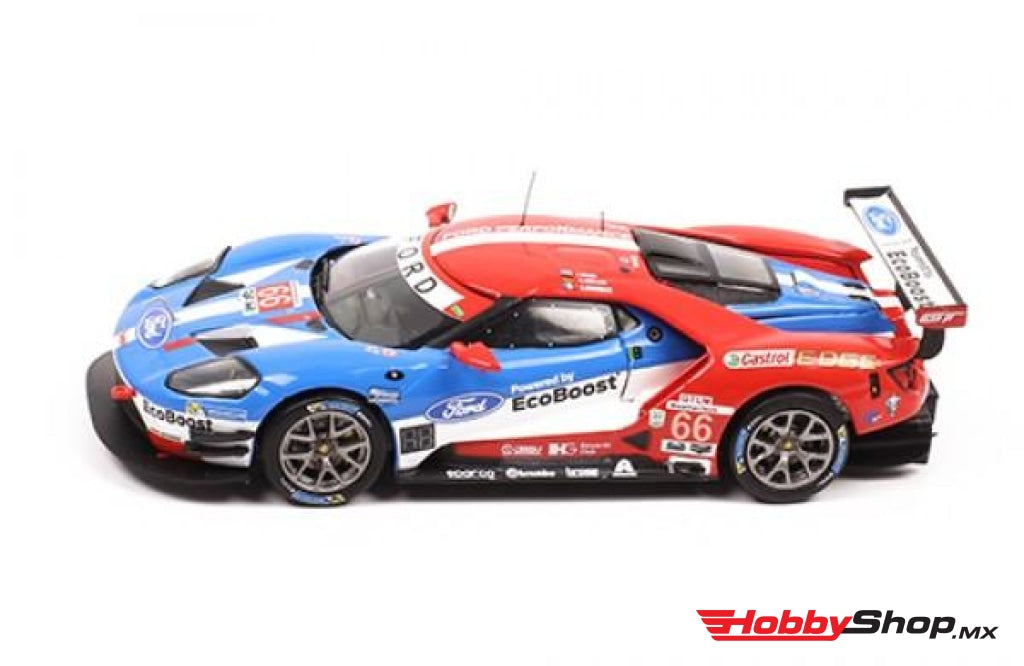 Ixo Models - Ford Gt #66 D. Mueller J. Hand S. Bourdais -Daytona 2017 En Existencia