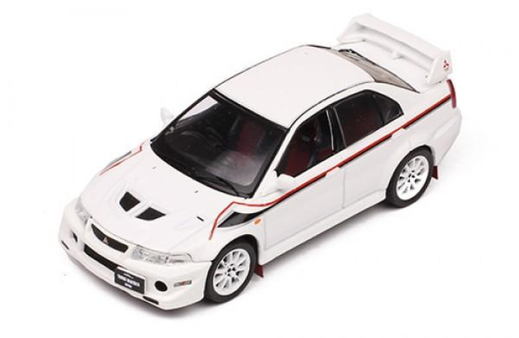 Ixo Models - Mitsubishi Lancer Evo 6 Tme Rs (Tommy Makinen Edition) Ralliart White 2000  En