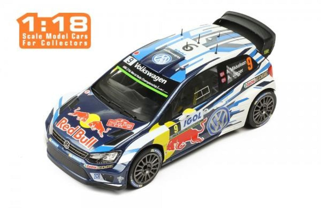 Ixo Models Volkswagen Polo R Wrc #9 A. Mikkelsen-A. Jæger - Tour De Corse 2016 En Existencia