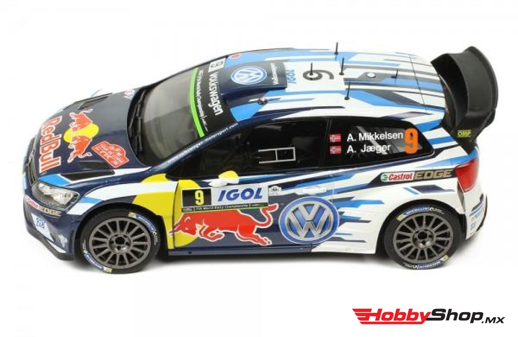 Ixo Models Volkswagen Polo R Wrc #9 A. Mikkelsen-A. Jæger - Tour De Corse 2016 En Existencia