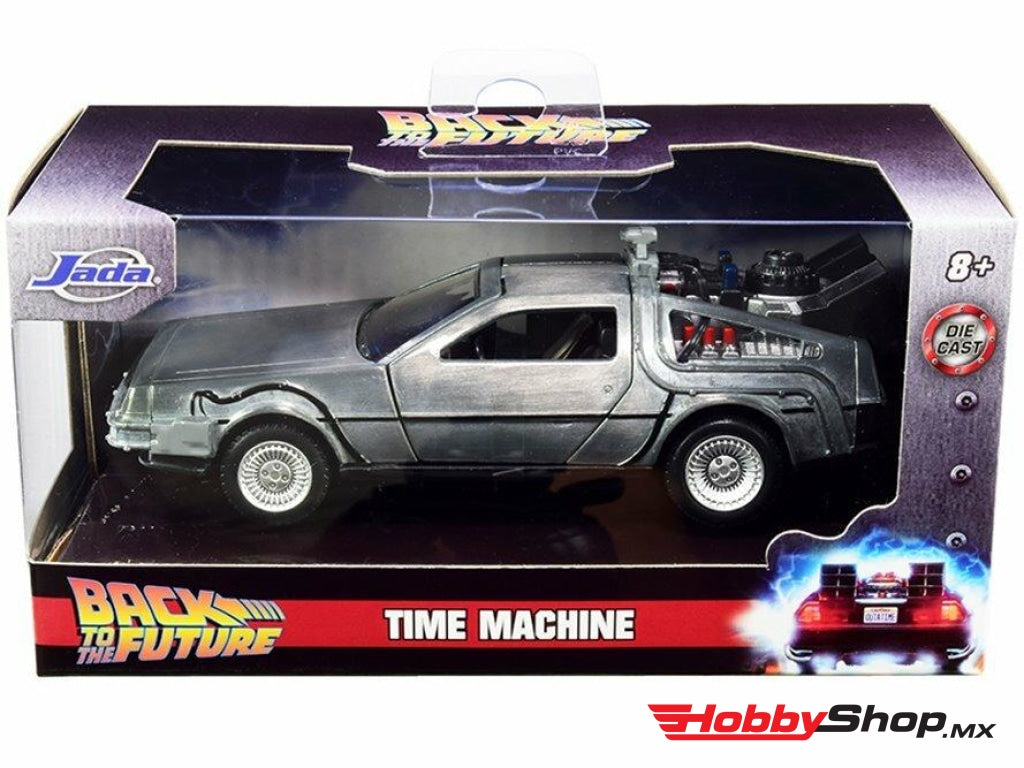 Jada Toys - Back To The Future Part Ii Delorean Time Machine Escala 1:32 En Existencia