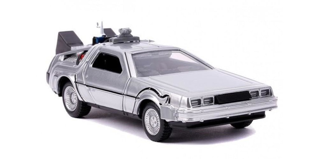 Jada Toys - Back To The Future Part Ii Delorean Time Machine Escala 1:32 En Existencia