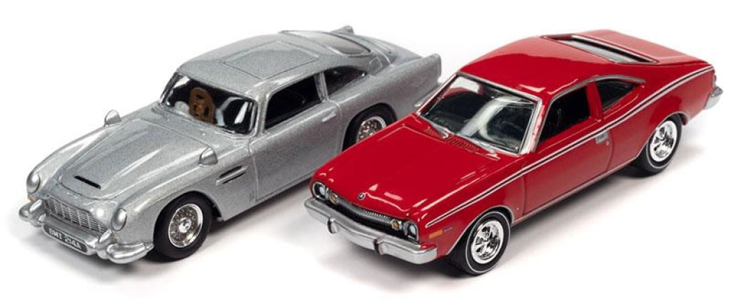 Johnny Lightning - 007 1974 Amc Hornet Y 1964 Aston Martin Db5 (Release 3) Escala 1:64 En Existencia