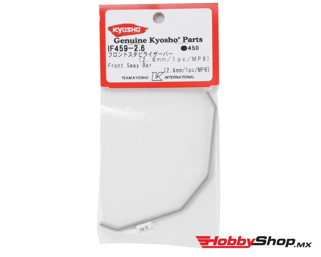 Kyosho - Barra Estabilizadora Delantera (2.6 Mm / 1Pc Mp9) En Existencia