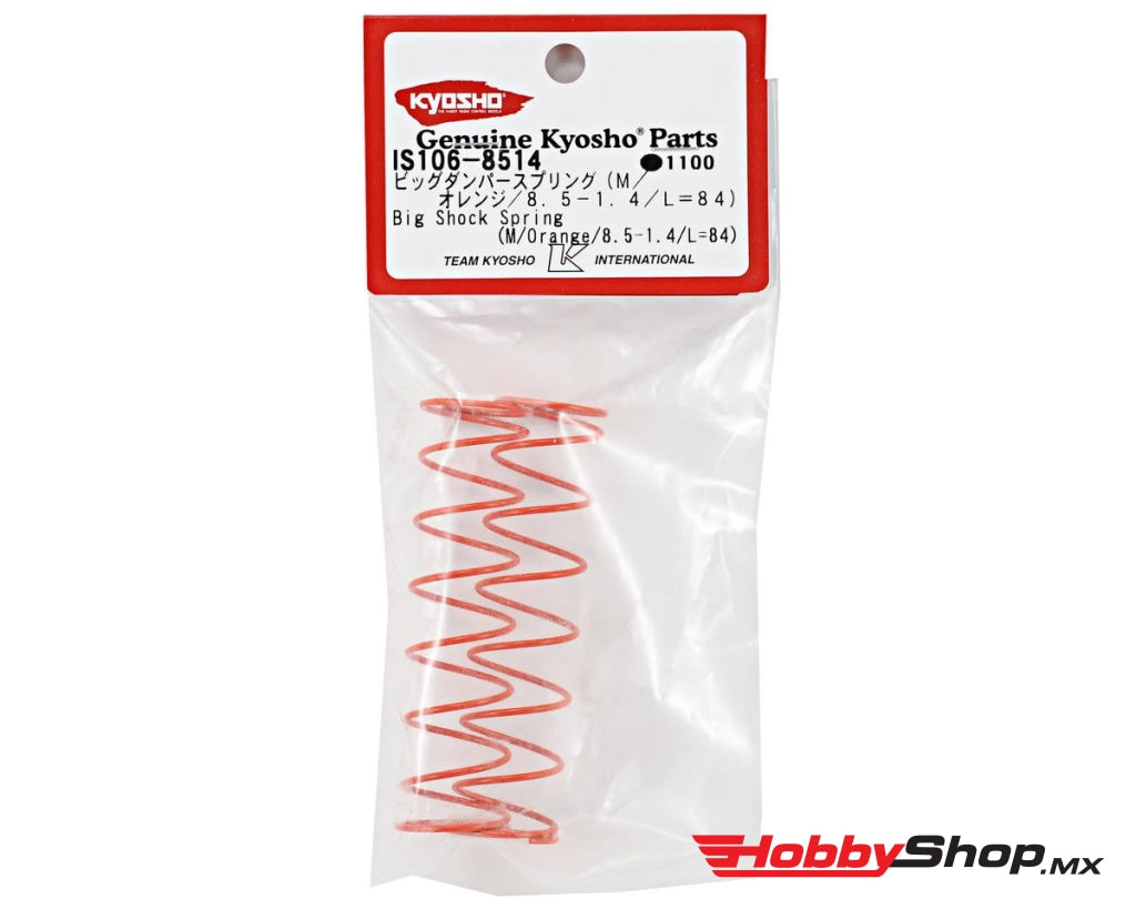 Kyosho - Dis Resorte De Choque Grande (M / Naranja 8.5-1.4 L = 84) En Existencia