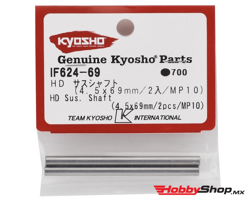 Kyosho - Eje De Suspensión 4.5X69Mm Para Mp10 2 Piezas En Existencia