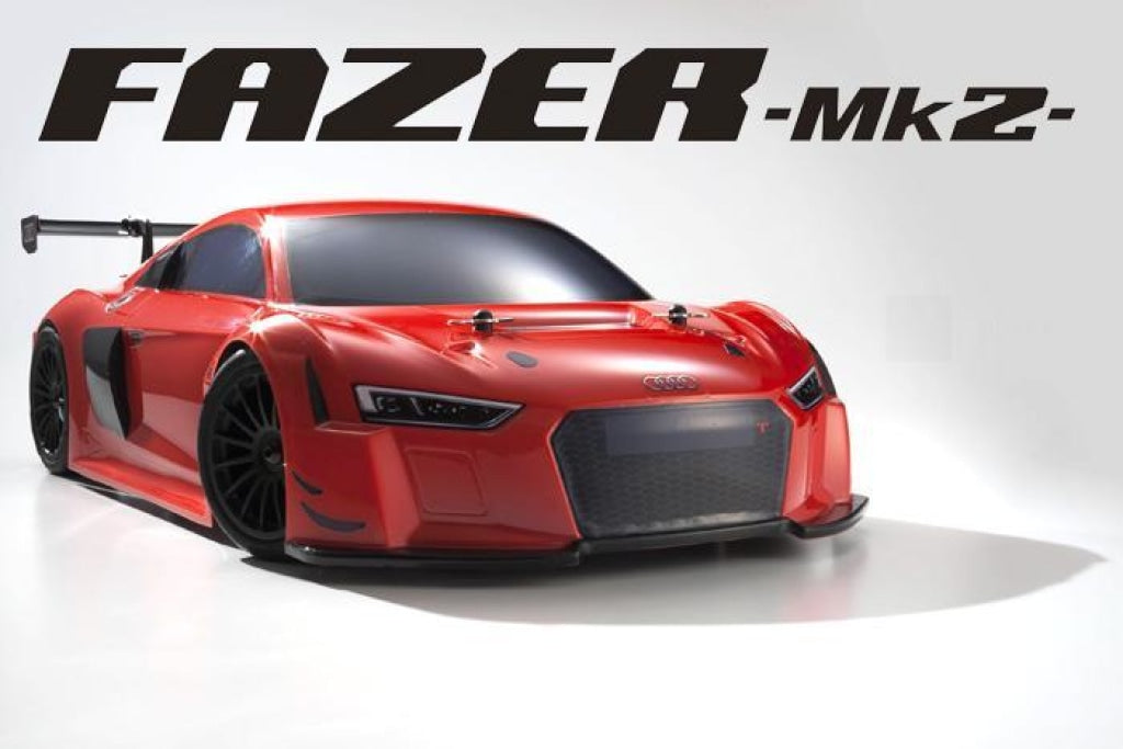 Kyosho - Fazer Ep Mk2 Audi R8 Lms Listo Para Correr 1/10 Auto De Turísmo Sobrepedido