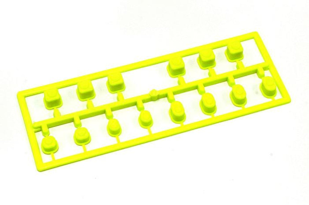 Kyosho - Juego De Casquillos Suspensión Para Mp10 Amarillo Fluorescente En Existencia