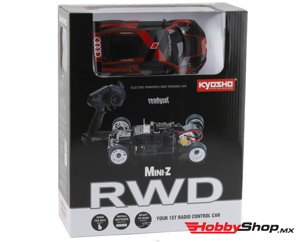 Kyosho - Audi R8 Lms 2016 Black/Red Readyset En Existencia