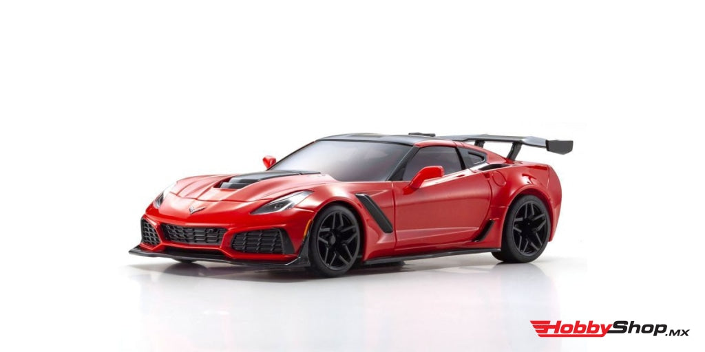 Kyosho - Mini-Z Rwd Series Ready Set Chevrolet Corvette Zr1 Torch Red (With Led) En Existencia