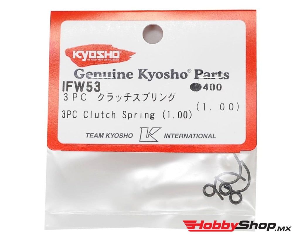 Kyosho - Muelles De Embrague 1.0 Mm (3 Piezas) En Existencia